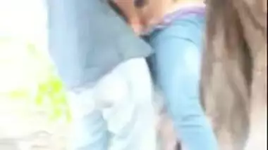 Caught on cam BF fucking pussy the Kerala school girl outdoor, Desi mms sex