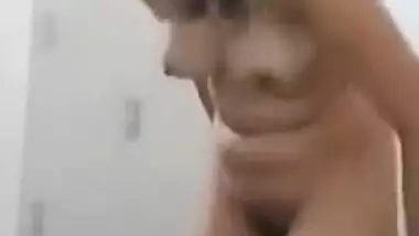 Female from Indian village comes out with her XXX zones naked in sex show