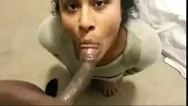 Indian slutty GF giving awesome blowjob & Facial Cum On her Face Scandal