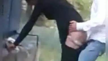 Desi mms sex . Wife cheats on her husband outdoor while he sleep