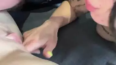 Eatingoutshortiii - boyfriend catches best friends @isobel with strap on, end up having a 3sum