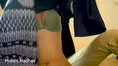 husband came home from work and fucked hard her sexy wife mohini and was riding his cock hindi audio 4k