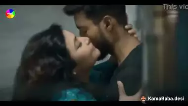 Busty Punjabi MIL tempting romantic blue film