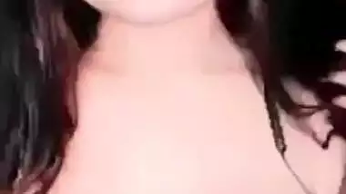 Famous insta Model AFSHAA New 13Min Premium Taking her Huge Boobs Out & Stripping Fully NUDE Playing with herself