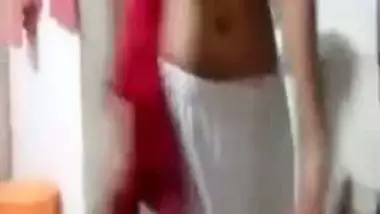 Upcoming model actress Shreya nude strip show