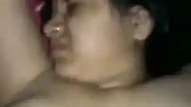 Silent chudai of naked wife at midnight