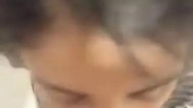 After date boy fucks Desi chick's mouth and films a XXX video MMS