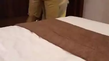 Desi very famous hot Chennai bhabhi romance infront of husband must watch new part 1