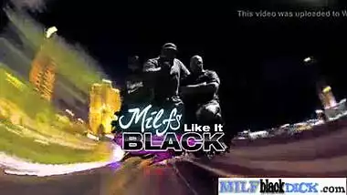 (india summer) Milf Ride Huge Black Dick In Hard Sex Action Tape clip-13