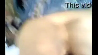 Outdoor Indian sex videos of a horny house wife fucking in doggy style