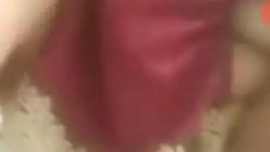 Crazy Indian wife cheating VC sex show on mobile