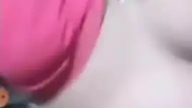 Today Exclusive- Horny Boudi Showing Her Her Boobs And Pussy On Video Call Part 1