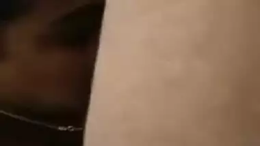 Desi chick gives a XXX blowjob for home collection but becomes MMS