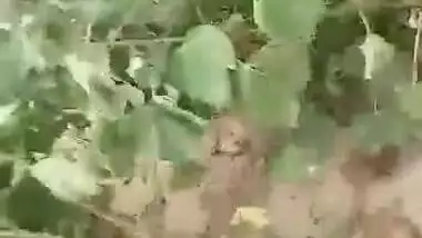 Village couple caught fucking outdoor