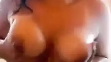 Desi wife is in a mood to play with juicy boobies in the shower porn video