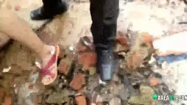 Risky desi sex in abandoned house, my BF fuck my Desi mom outdoor