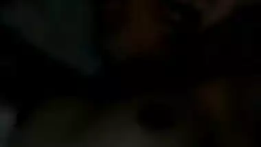 Man films hot Desi girlfriend talking on the phone with naked XXX titties