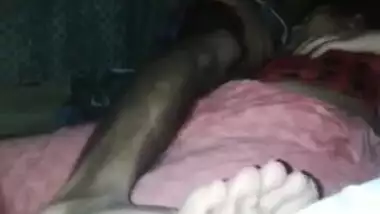 Newly-married Bengali Desi couple have a good sex at night time XXX