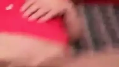 Girl lies in bed but Desi man films XXX bush for homemade sex collection