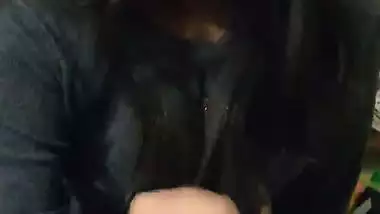 Beautiful GF shaking sex shaft of her BF