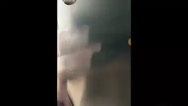 Indian wife flaunts her XXX snatch on camera for an online sex friend