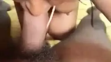 MMS clip of Desi mature aunty sucking XXX dick of naughty shop owner