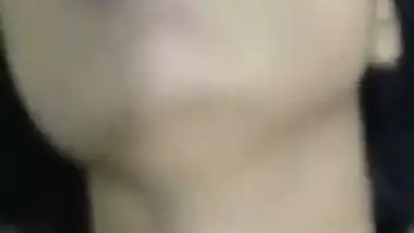 Cumshot on boobs and hardcore fucking with moans