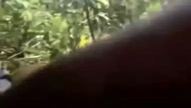 Tamil BF sucking and lick GF nipples from soft to make him hard, outdoor sex