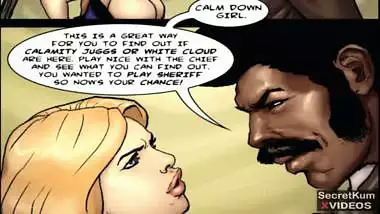 True Dick pt. 3 - Monster Cock Black Sheriff threesome with sassy Indian Whores - Wild West BBC Interracial Porn