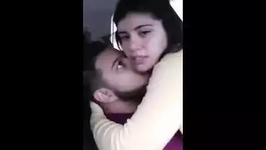 A sexy college girl enjoys hardcore sex in the back seat of a car