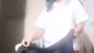 18 yr old horny girl stripteases in Nepali porn video