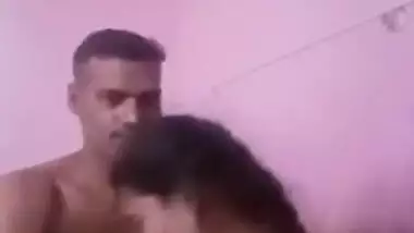 Perverted Desi couple has short oral XXX sex in front of the camera
