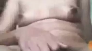 Horny Tamil girl showing and very hard fingering on video call Part 2