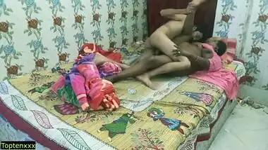 Indian hot Tamil Bhabhi XXX sex with teen boyfriend! All night hard sex!!