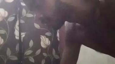 Village couple erotic home sex with pussy licking