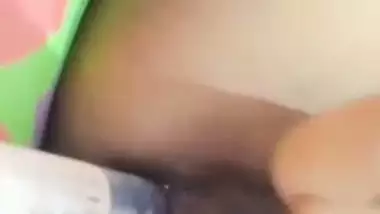 Anal masturbation video of Desi college teen girl