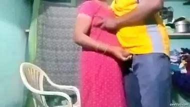 Desi aunty fucked hard by her neighbour college student when she is alone