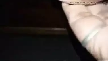 Tamil sex movie of an dilettante wench gratifying her fur pie with a sex toy