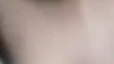 Inventive Indian slut during solo sex in bathroom uses tube as XXX toy
