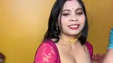 Indian saree blouse cam girl live boob sucking and sex