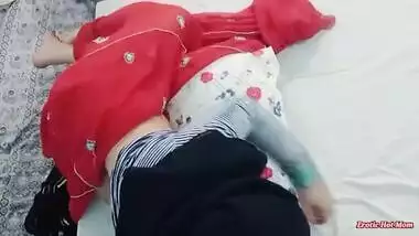 Because of the security camera, my step sister's truth was exposed and she was caught having sex in hijab with my friend