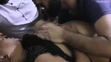 My friend, me and my wife's sexy sister, enjoy with hindi audio