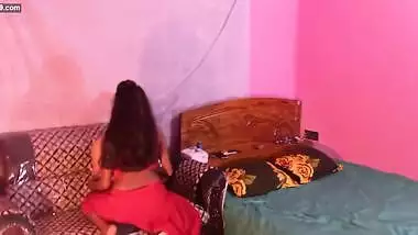 Girls called her Two friends at her own house and fucked her ( Foursome) Two guys and two girls