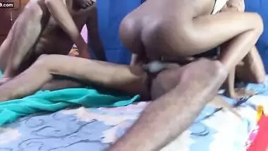 Step Brother and my friend funking my Tight pussy very hard fuck im satisfie