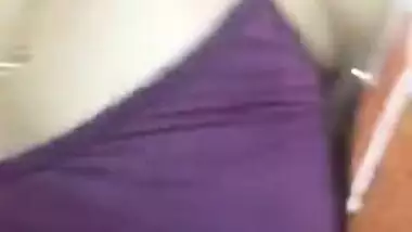 Slender Desi sexpot provocatively flashes small XXX tits on camera