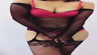 Classy & kinky wife strips naked in office suit, hubby records video