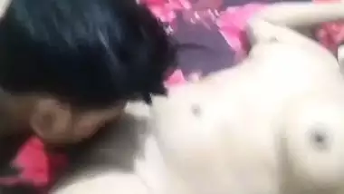 Virgin girl boobs sucking and pussy fucking by boyfriend