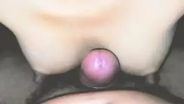 *REAL WIFE* My Friend's Hot Wife Snuck Into My Room And Made Me Cum Using Her Long Puffy Nipples.