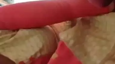 Village girl showing her pussy