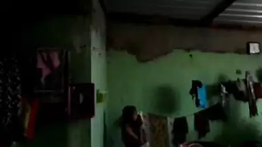 Cute Desi Girl After Bath Secretly Recorded On Spy Cam 2 Clips Part 1